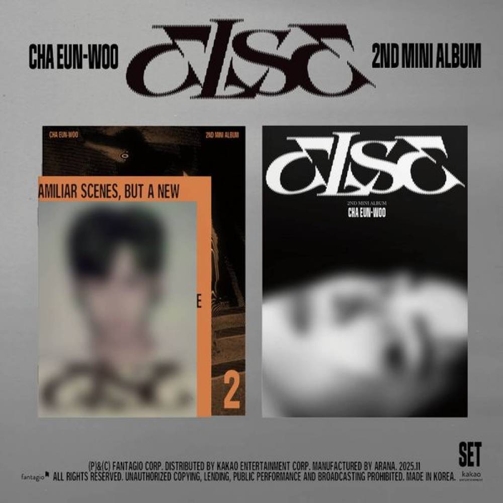PRE-ORDER] ASTRO CHA EUNWOO 2ND MINI ALBUM 'ELSE' (FORM 1 / FORM 2